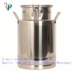 Dairy milk can for bar , stainless steel milk can with lid, 10 litre milk