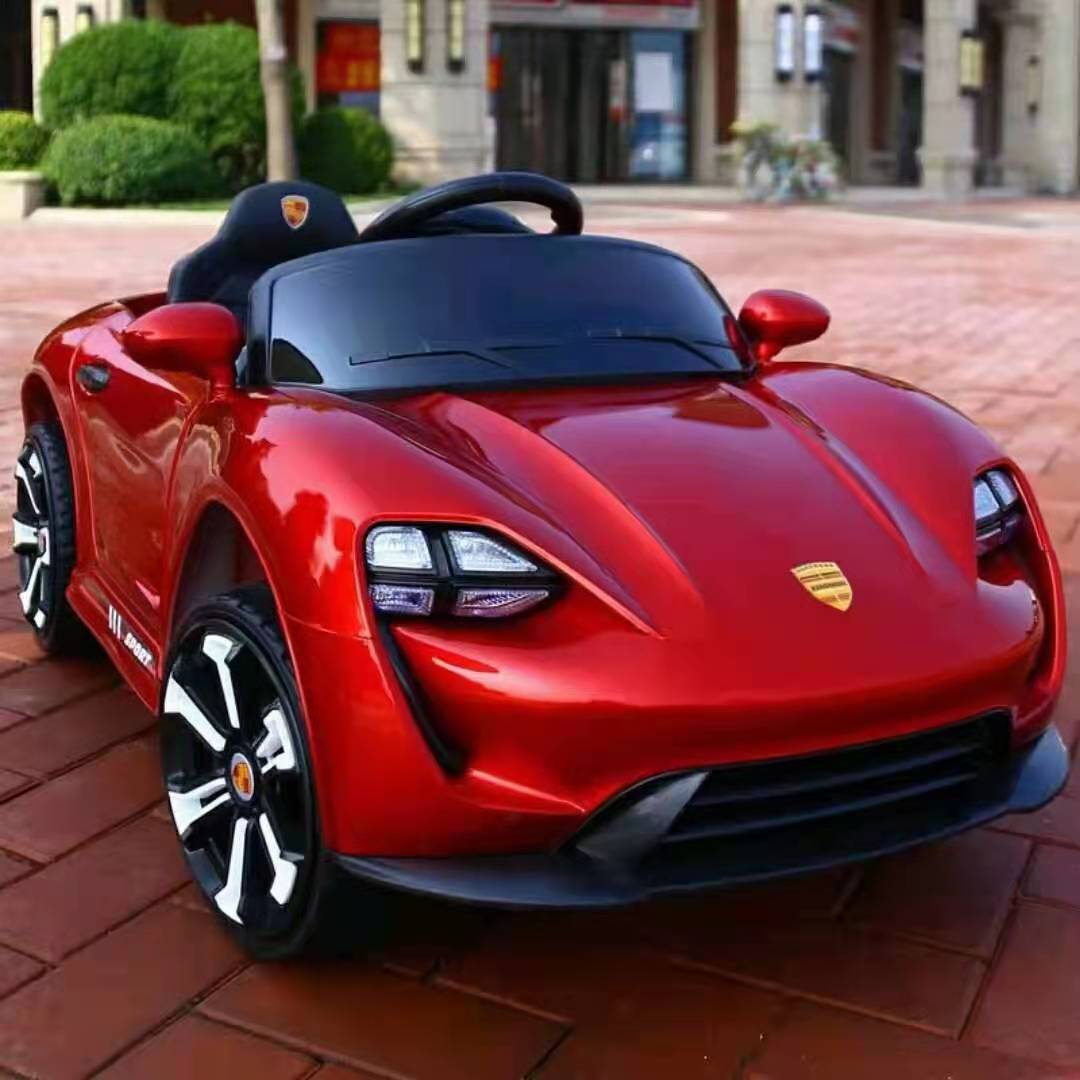 Plastic Kids Ride On Electric Car with Remote Control 3-6 Years Age 6V4.0AH*2 Battery