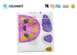 Custom Printed Mylar Bags 3 Side Seal MOPP Smell Proof Zipper Packaging