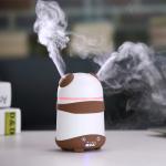 Panda - Shaped Double Mist Output Plastic Aroma Diffuser For Car