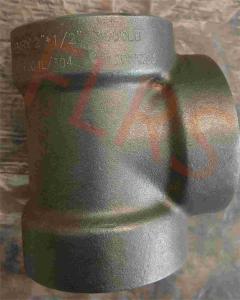 Wholesale Size 2&quot; X 1/2&quot; Forged Stainless Steel Pipe Reducing Tee 3000LB For Pipeline from china suppliers