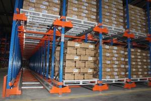 China Space Saving Storage Drive In Drive Through Racking System Seafood Storage on sale