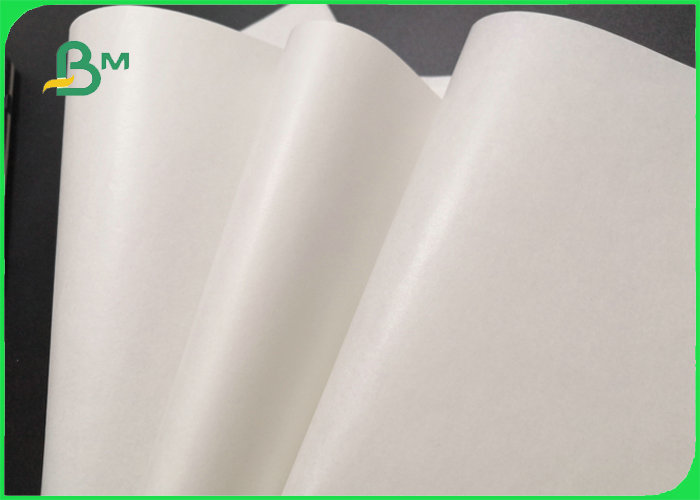 35gr MG Natural White Kraft Paper For Food Wrapping High Temperature Resistance