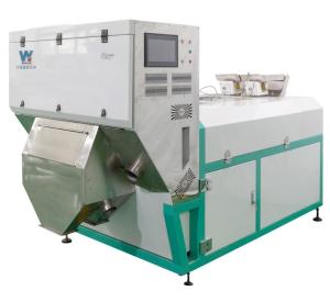 China Belt Type 2 Chutes Walnut Kernel Color Sorting Machine Electric on sale