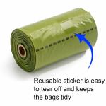 wholesale custom biodegradable pet poop bag dog waste bag with dispenser