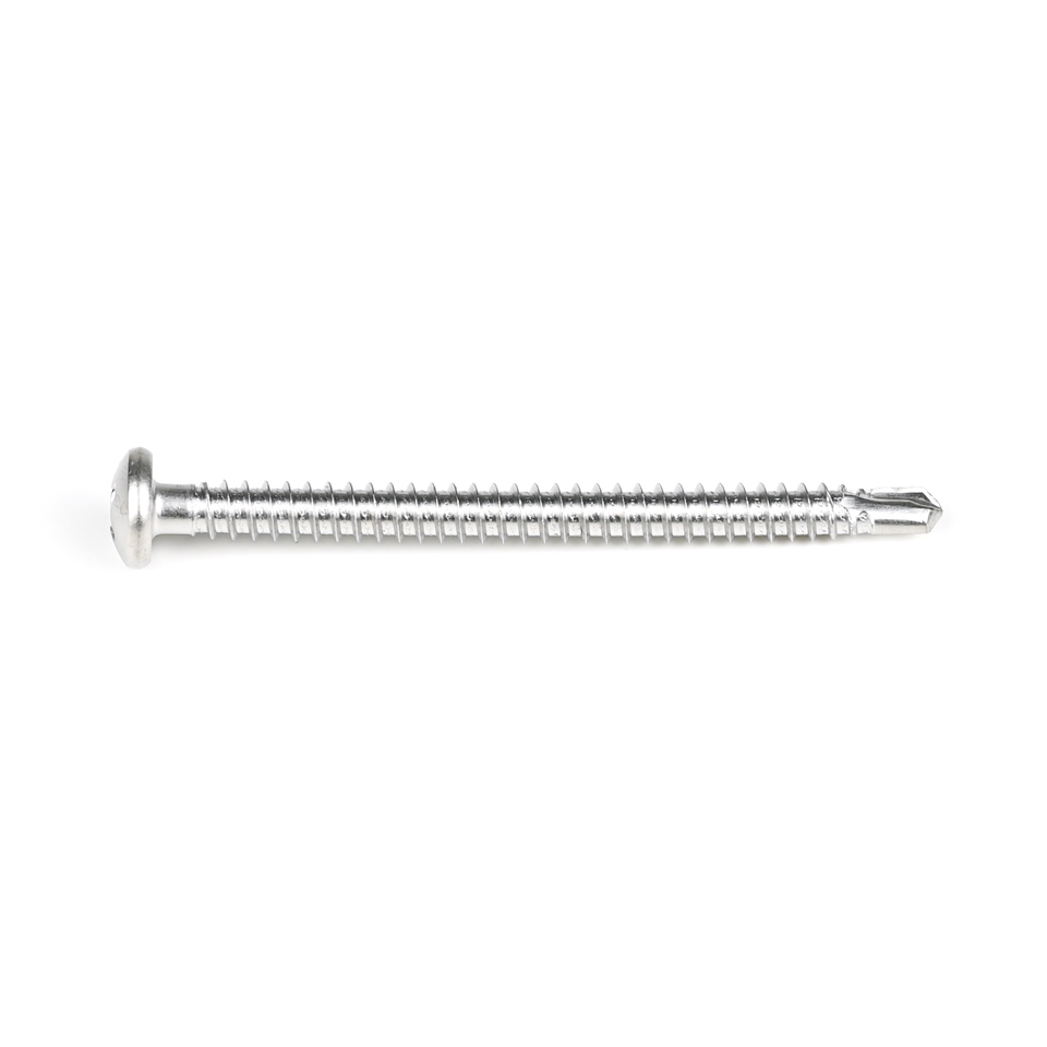 ZINC Finish Phillips Cross Recess Pan Head Stainless Steel Self Drilling Tapping Screw