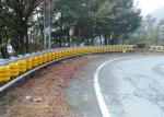 PU Foam / EVA Traffic Safety Roller Barrier Road Spinning Barrel Customized Size