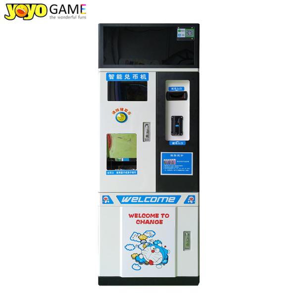 Reliable Currency Exchange Machine Coin Changer Machine Amusement Park Token