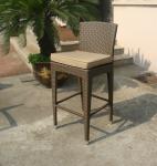 Luxury All Weather Resin Wicker Bar Set For Home Patio / Balcony