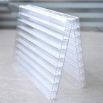 25mm 100% Plastic Proplex Polycarbonate Hollow Sheet High Uv Light Resistant