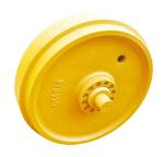 3689791 Black/Yellow Excavator Undercarriage Assy Idlers Group Wheel D6H Forging