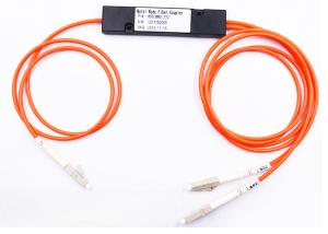 Wholesale 1x2 Multimode Fiber Optic Splitter High Performance 1 In 2 Out Type from china suppliers
