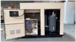 Vertical Two Stage Industrial Portable Air Compressor 3 Phase 55kw Min 75dB