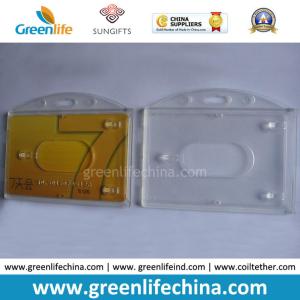 Wholesale ID/Credit/Bank Card Holder Clear Rigid Plastic Badge Pocket from china suppliers