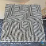 Grey Heavy Duty Garage Floor 400x400mm Industrial Interlocking Floor Tiles