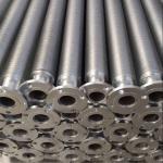 DELLOK Steel spiral finned tubes high frequency welded finned tubes seamless