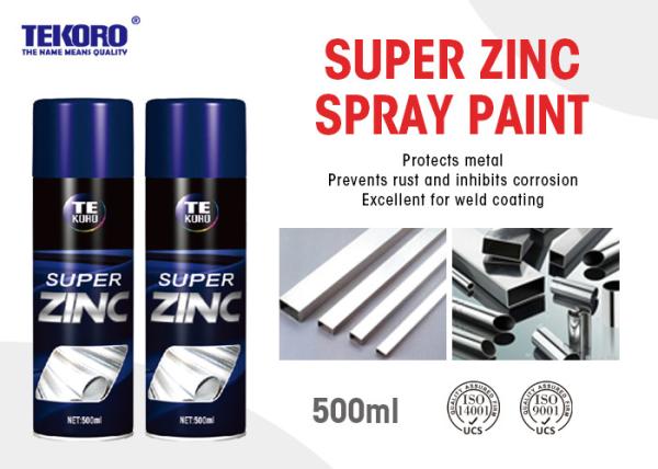 Lead Free Zinc Galvanizing Spray For Steel Rust Protection And Corrosion