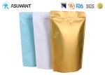 Metallic Shine Effect Aluminum Foil Herb Packaging Smell Proof Mylar Bag