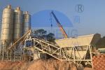 YHZS35 Mobile Concrete Batching Plant, Mobile Cement Plant, Mobile Concrete