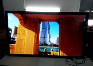 Horizontal Touch Screen Advertising LED Billboard 2 Points Floor Standing