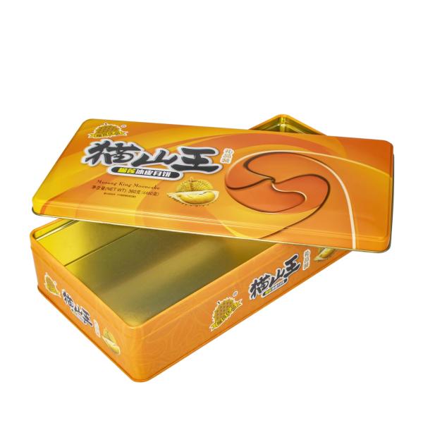 Stackable Small Tea Tin Container Empty Round Coffee Can Storage