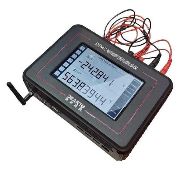 Compact Multi Channel Thermometer For Multiple Temperature Measurement And