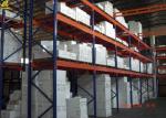 4000KG/ Levels Wood And Plastic Pallet Steel Racks 6M High Corrosion Protection
