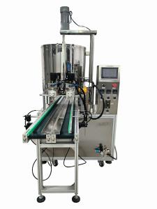 Wholesale Cream Heated Filling Machine 80L Double Head Gear Pump Filling Machine from china suppliers