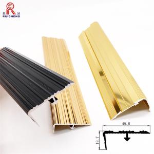 Wholesale 6061 Anodized Aluminium Stair Nosing Edge Trim Antislip Angle Curved from china suppliers