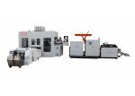 Low Noise Automatic Non Woven Bag Making Machine , Eco Friendly Bag Manufacturin