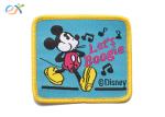 Twill Material Background Fabric Mickey Mouse Iron On Patches For Clothing