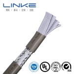 50 Cores Shield Flat Industrial Control Cable with PVC Insulation TPU Sheath