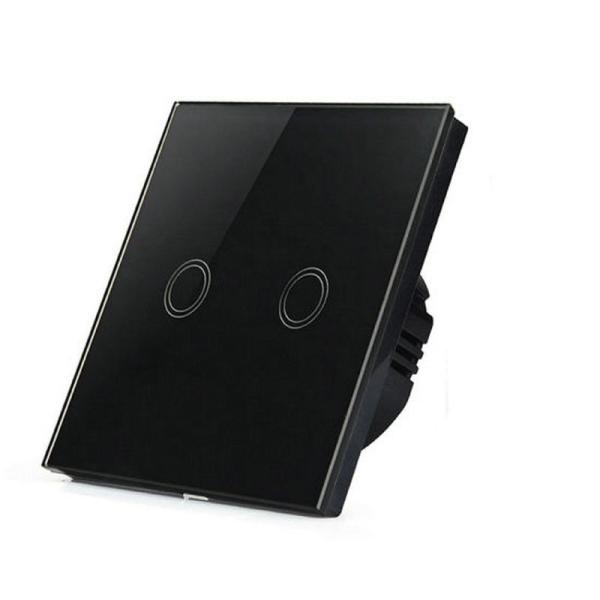 1/2/3 Gang Wireless Remote Control Light Switch,EU Standard wall touch switch