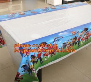 Wholesale Lovely 108cm disposable Birthday tablecloth Cartoon Winnie the pooh kids happy birthday party plastic tablecover supplie from china suppliers