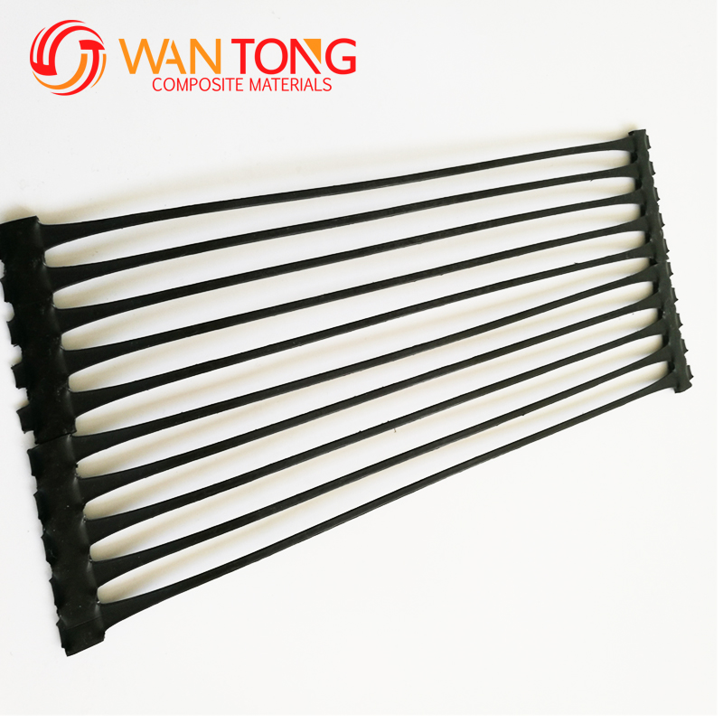 CE/ISO9001 Certified HDPE Uniaxial Geogrid for Reinforcing Landfill Side Slopes Strong