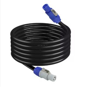 Wholesale Flame-Retardant Industrial Stage Audio Power Supply 15A Rated Current 3-Pin IP44-Rated Locking PowerCON-Compatible Connector from china suppliers