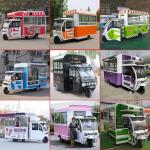 2023 Electric Mobile Hamburger Fried Chicken Steak Brochette Food Drinks