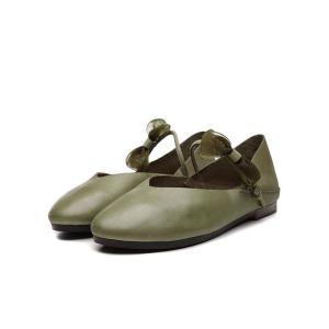 Wholesale S366 Shoes Women Autumn 2020 New Leather White Shoes Women One Word Elastic Band Flowers Sweet Two-Wear Sandals Women from china suppliers