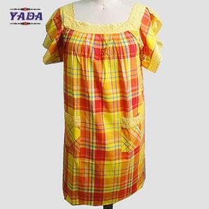 Wholesale Ladies casual dresses office party plus size dress women with lace neck for wholesale from china suppliers