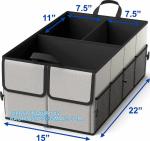 Trunk Organizer Foldable Car Storage Boxes Car Storage Bag, Organizer Multi