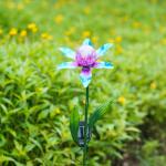 Unique Solar Garden Ornament Lifelike Solar Powered Yard Decor IP44