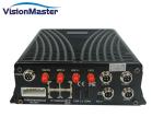 WiFi 3G 4G Optional 4G Mobile DVR H264 2TB HDD 4CH Aviation Connector With SD