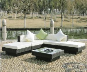 Wholesale Leisure Aluminium PE Rattan Outdoor Wicker Sofa sets Garden Backyard wicker Patio sofa furniture from china suppliers