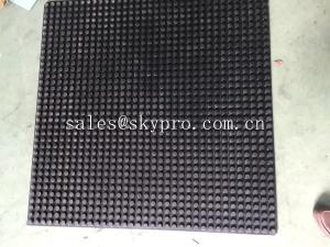 Wholesale Round stud rubber matting high height coin rubber mats smooth from china suppliers
