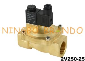 Wholesale Fluid Control Brass Solenoid Valve 2V250-25 1'' 2/2 Way 24V 220V from china suppliers