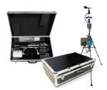 Portable Solar Powered Weather Station with Wind Speed Accuracy ±0.1m/s