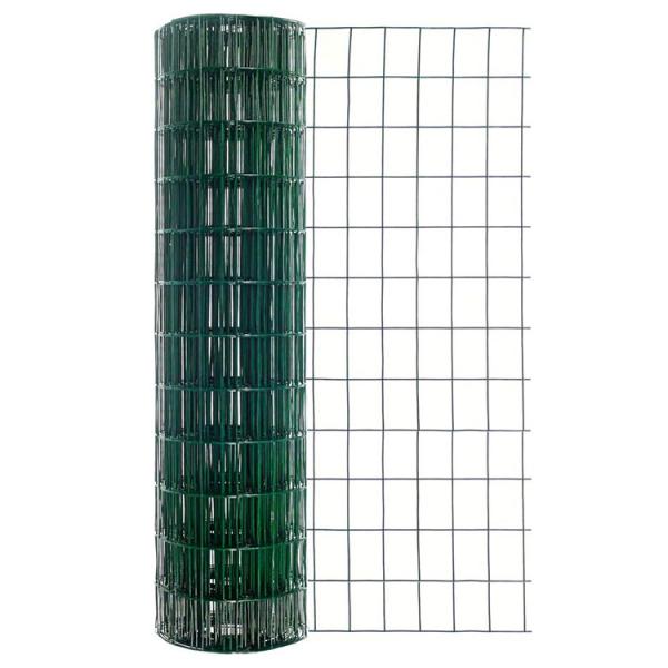 Manufacture Customizable 2x2 PVC Cattle Welded Wire Mesh Panel for Plain Weave