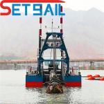 Sand Dredging Machine and Sevice Bucket Gold Dredge Ship with WN600 Slurry Pump