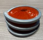 Custom Material Galvanized Iron Inner Wound Nylon Brush For industrial Cleaning
