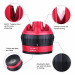 Professional Mini Manual Kitchen Knife Sharpener Butcher Knife Sharpener 2 Stage